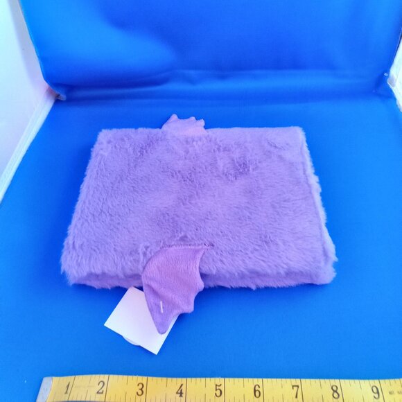 set of 2 furry animal notebooks Black Cat and Purple Bat NWT - Picture 5 of 7